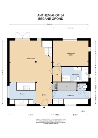 Floorplan - Anthemiahof 34, 6361 JP Nuth